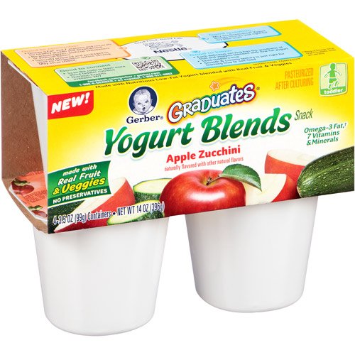 gerber graduates yogurt