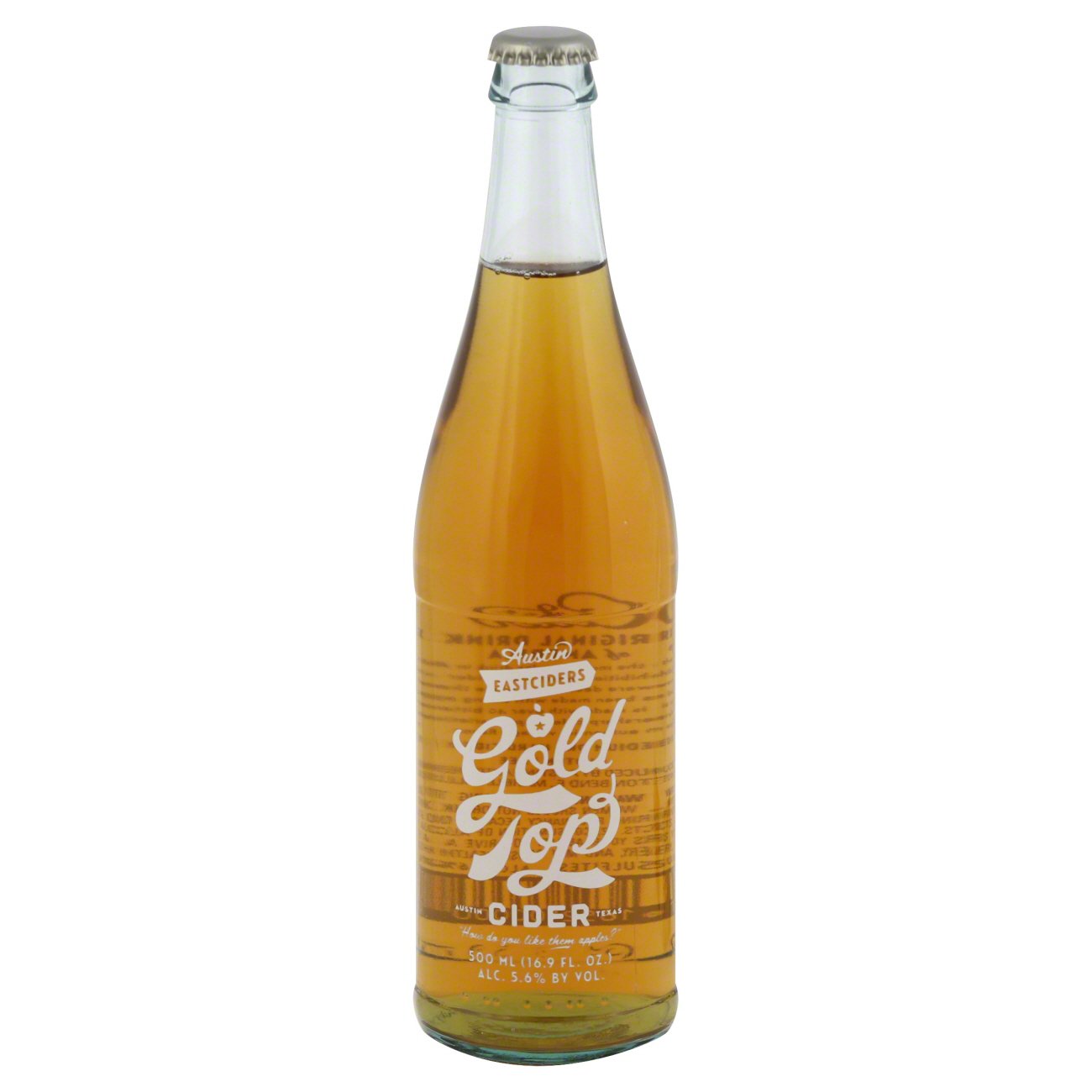 Austin East Ciders Gold Top Bottle - Shop Hard Cider At H-E-B