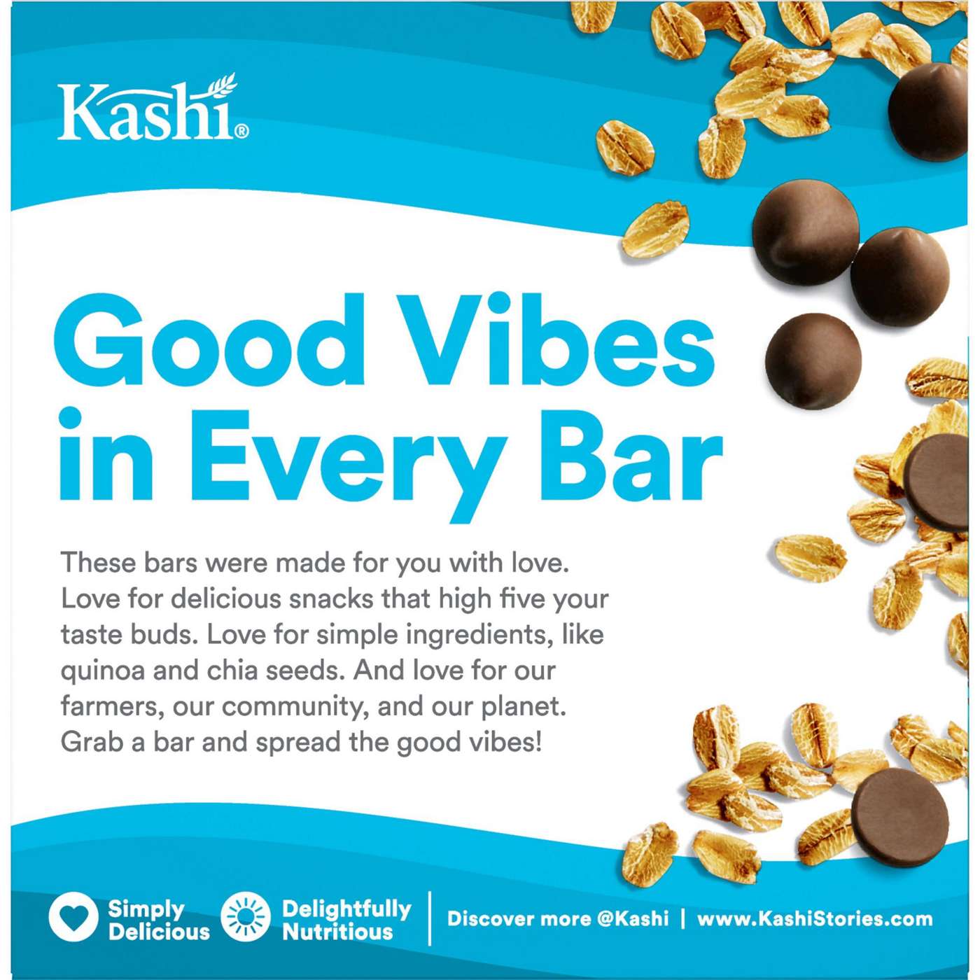 Kashi Crunchy Granola Bars Chocolate Chip Chia Shop Granola & snack