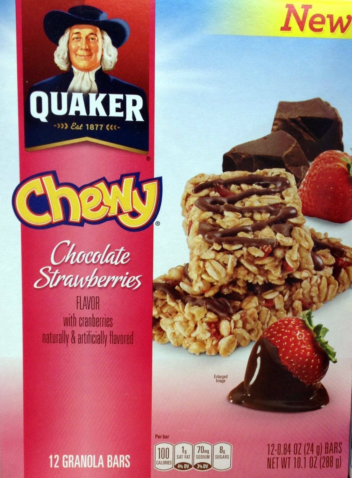 Quaker Chewy Granola Bars Chocolate Strawberries Shop Granola & Snack