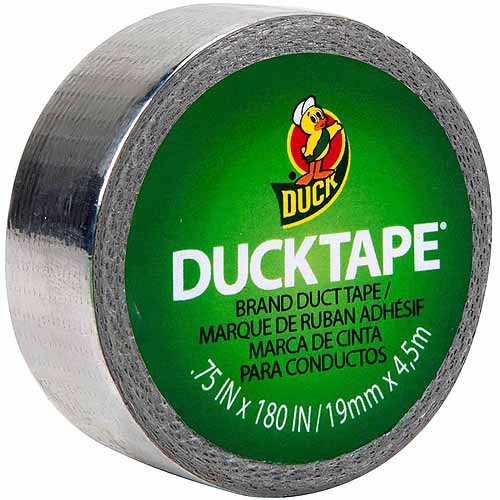 Duck Chrome Duct Tape 5 Yards Shop Adhesives & Tape at HEB