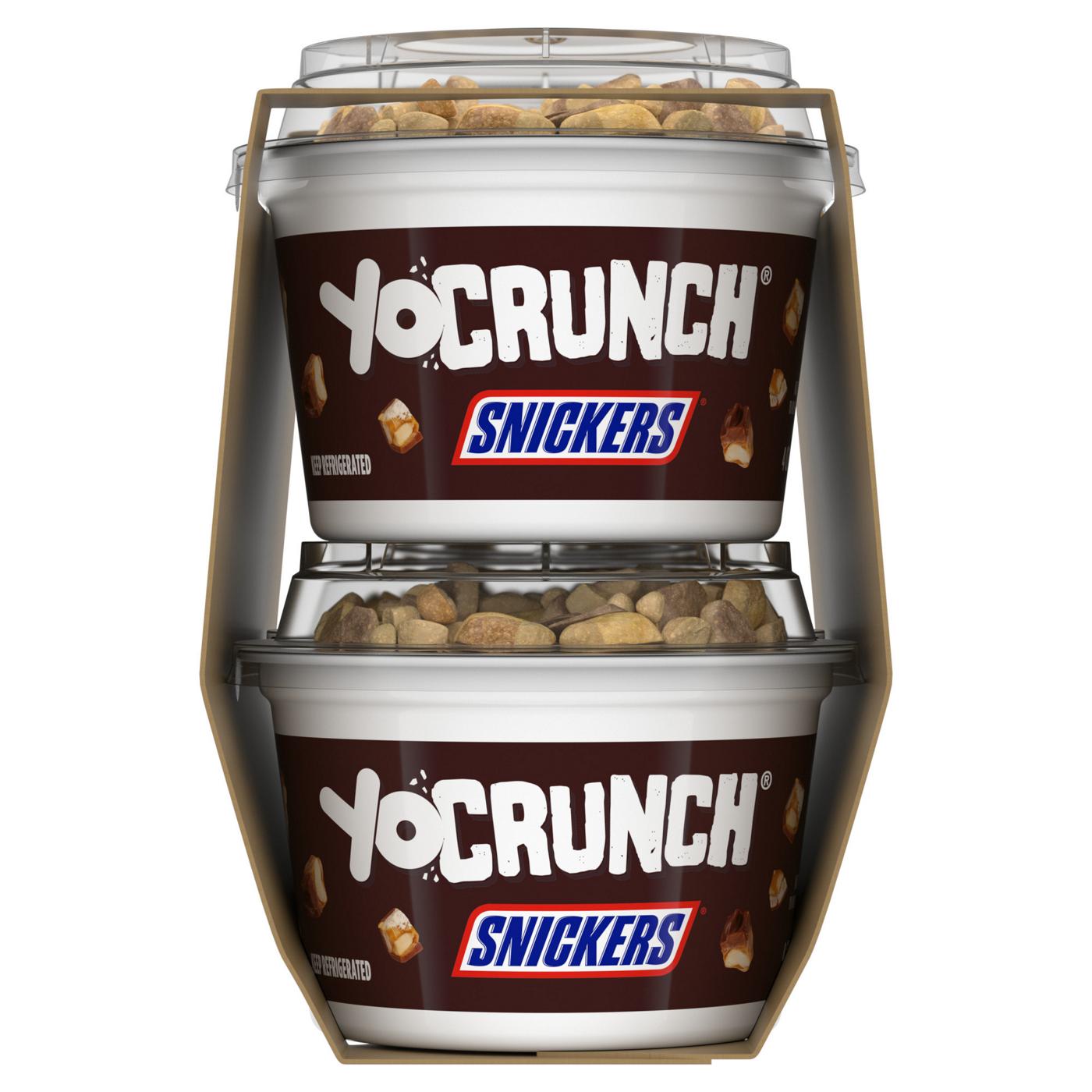 YoCrunch Low-Fat Vanilla with Snickers Yogurt; image 7 of 9
