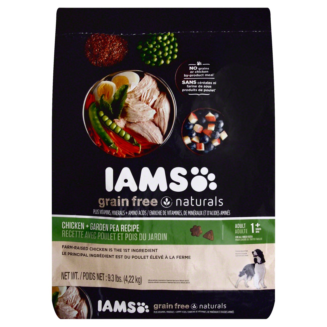 Iams Grain Free Naturals Chicken and Garden Pea Recipe Dog Food Shop