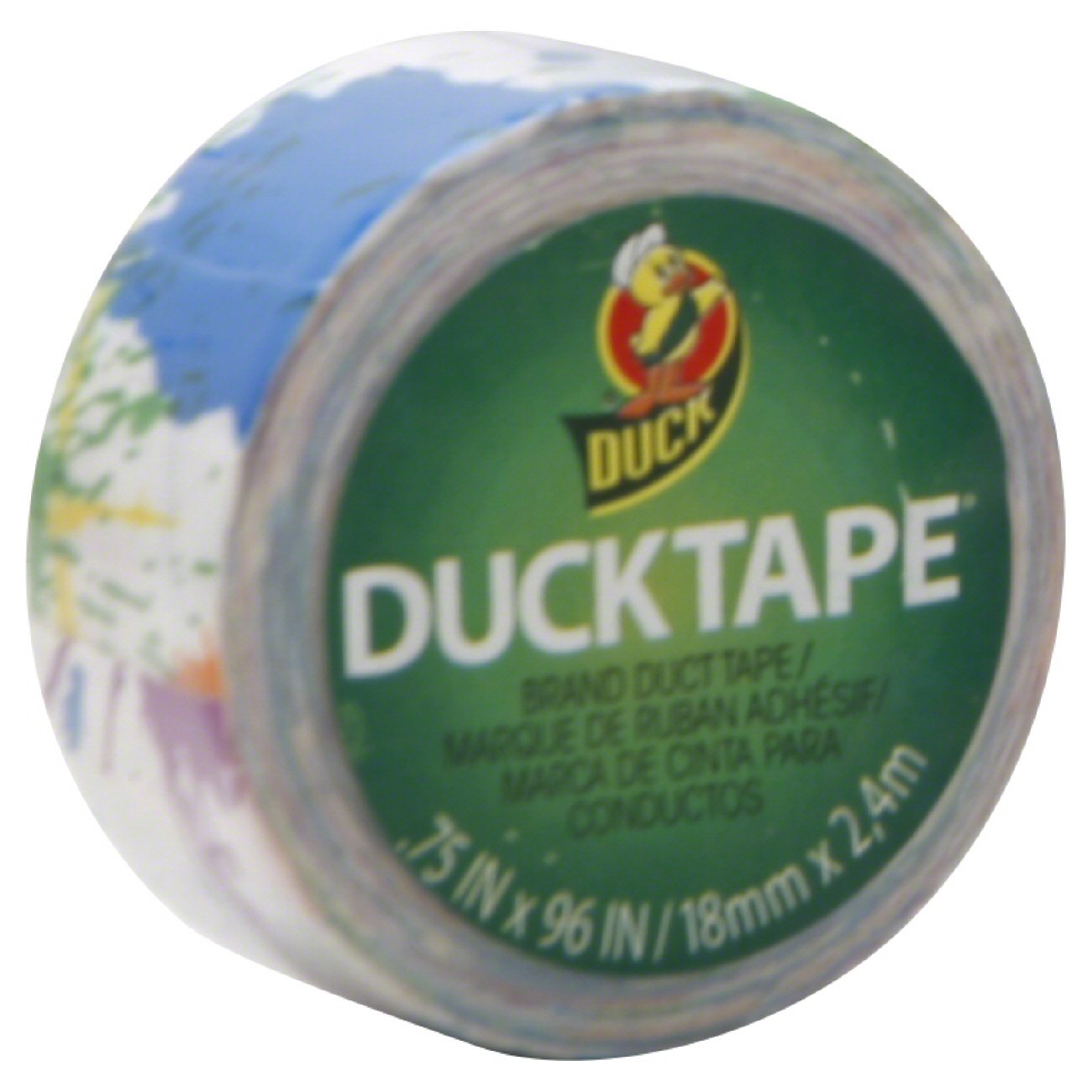 Duck Paint Splatter Duct Tape 5 Yards Shop Tape at HEB