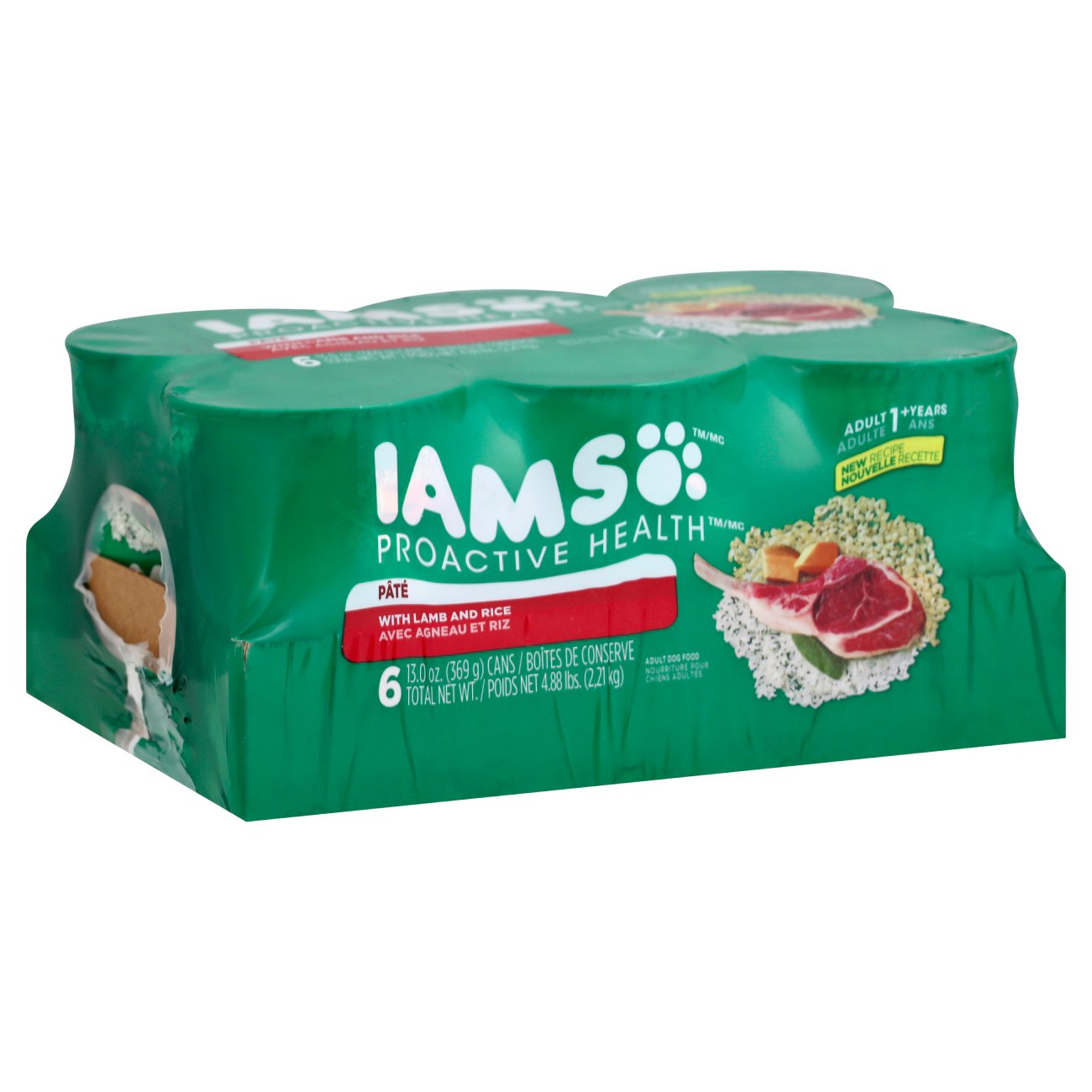 Iams ProActive Health Pate Lamb & Rice Wet Dog Food Shop Dogs at HEB