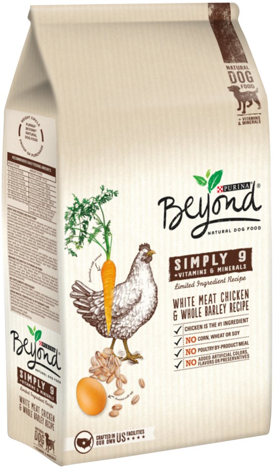 Beyond Simply 9 White Meat Chicken and Whole Barley Dry Adult Dog Food Shop Food at HEB