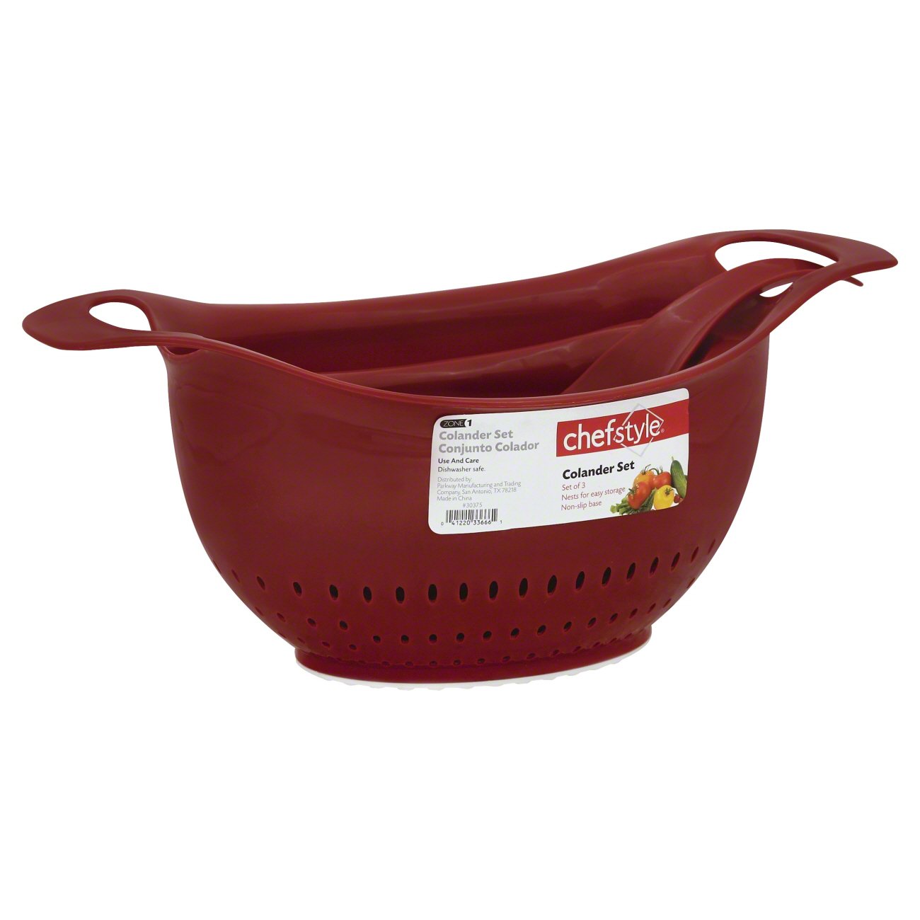 chefstyle Colander Set of 3 Shop Utensils & Gadgets at HEB