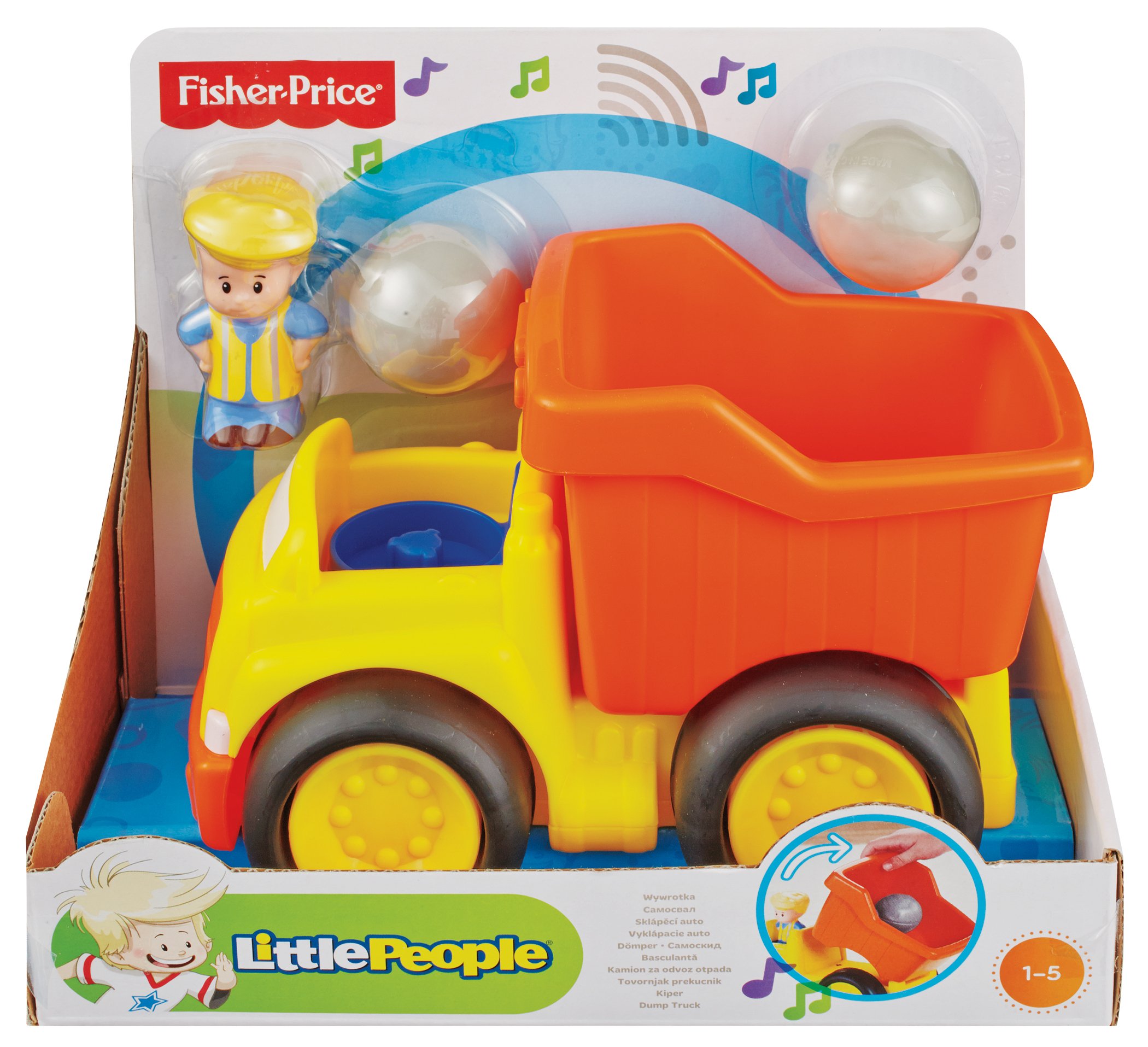 fisher price little people dump truck