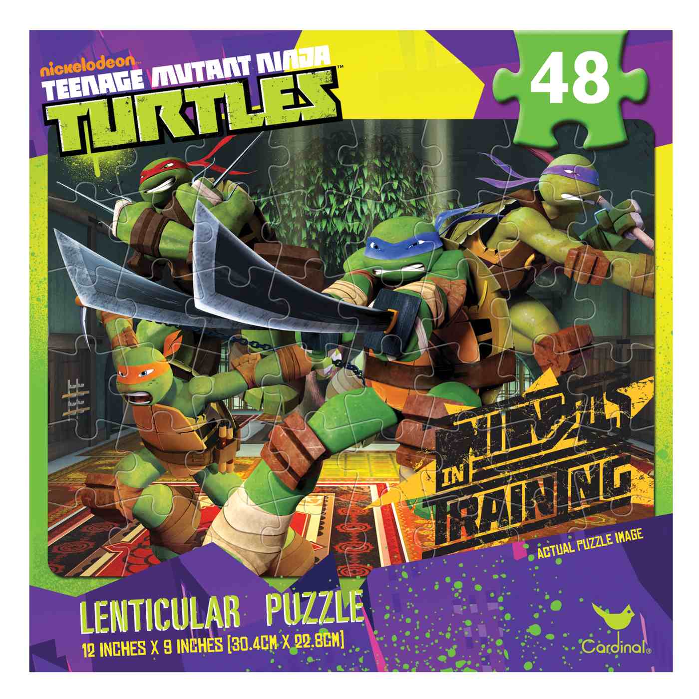 37ブレインタートル Teenage Mutant Ninja Turtles 48 Piece Jigsaw Puzzle