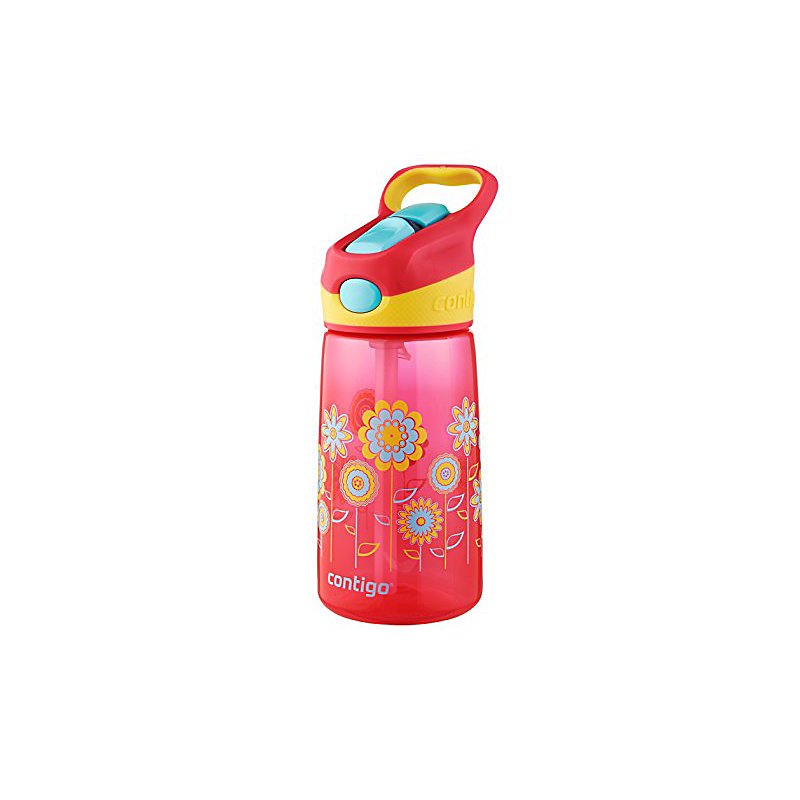 Contigo Kids Water Bottle with Redesigned AUTOSPOUT Straw Lid Gummy with  Spaceships, 14 fl oz. 