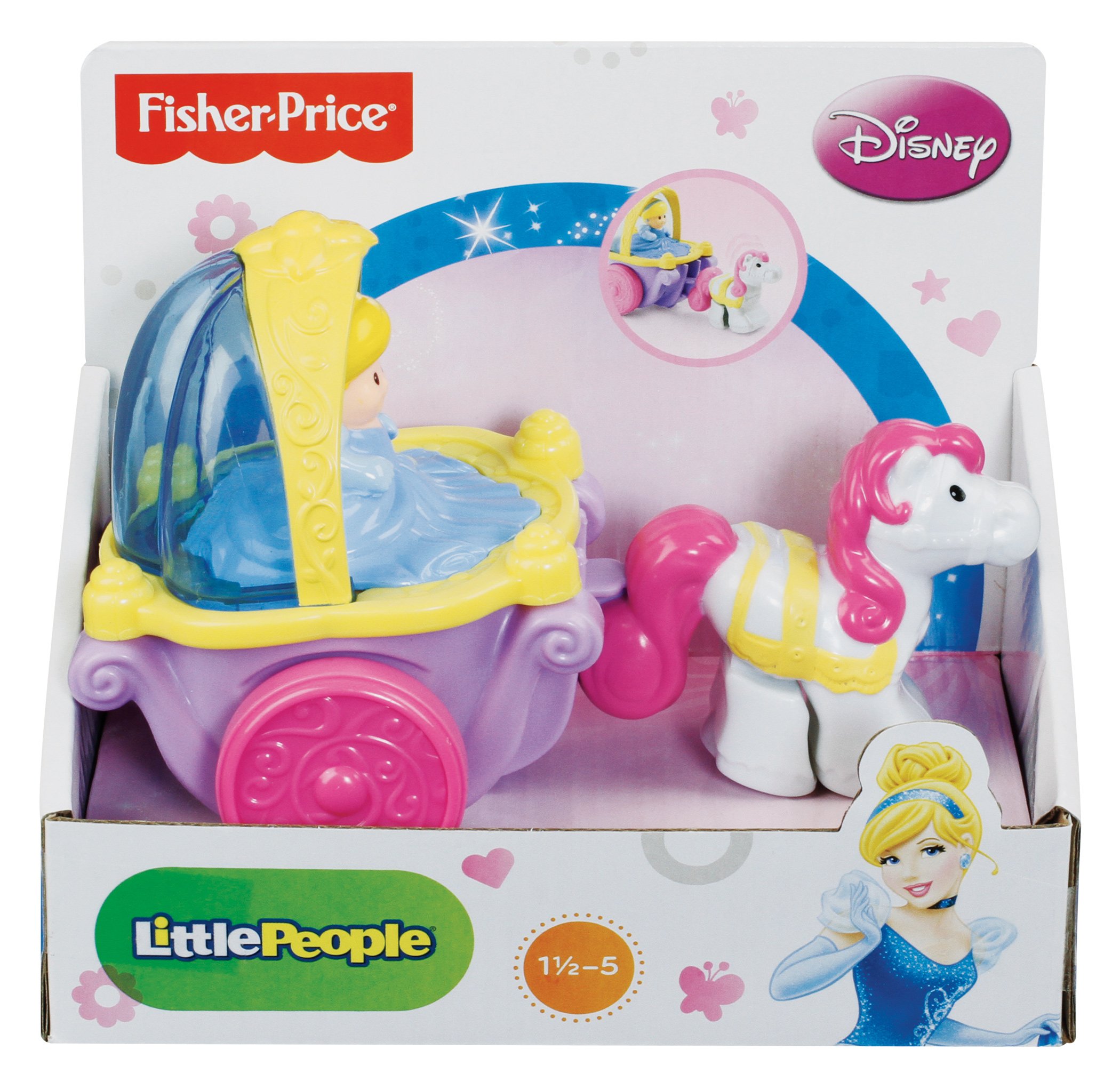 Fisher Price Little People Disney Princess Cinderella & Friends CHP53