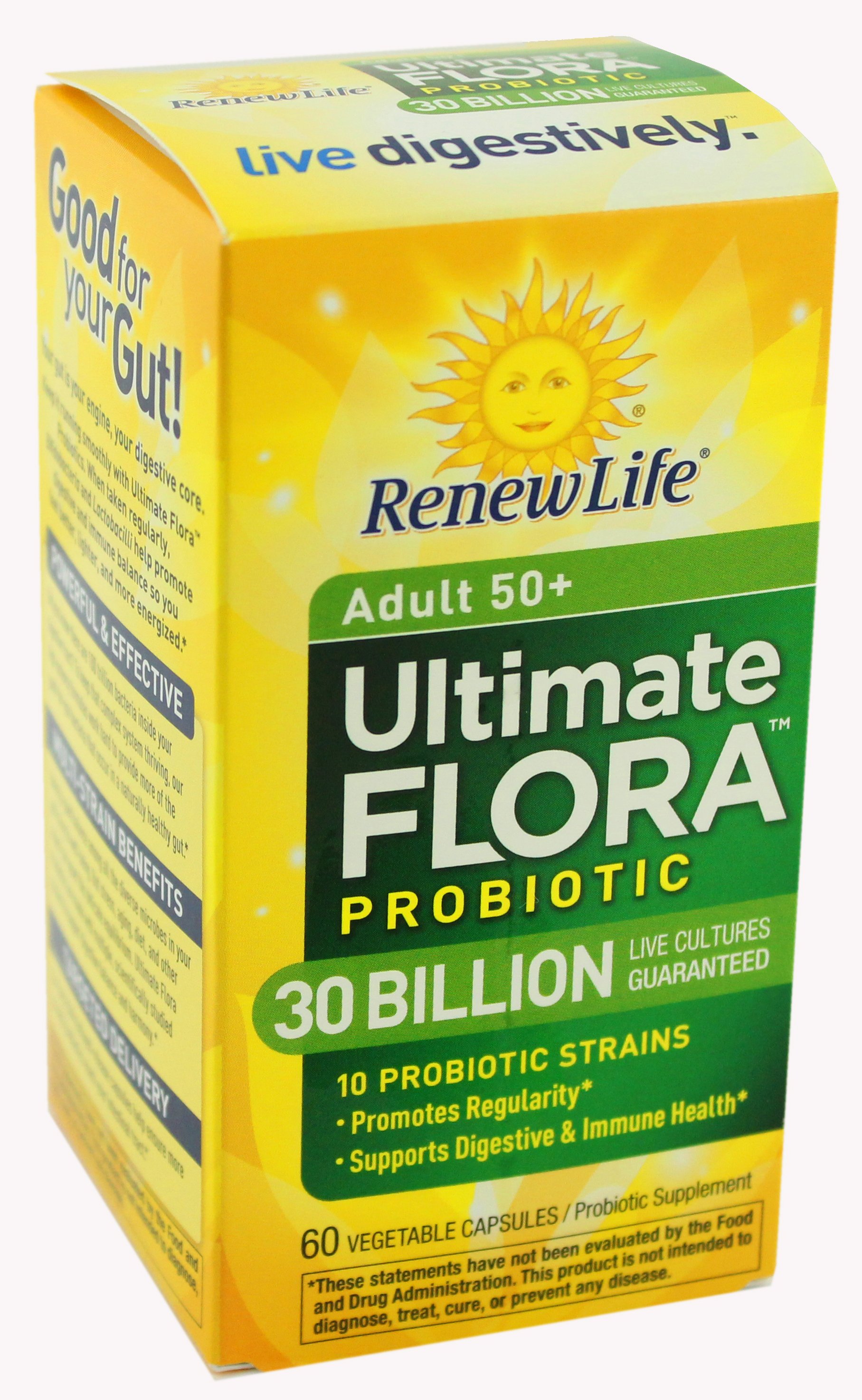 Flora Probiotics For Seniors , Flora Advanced Adult’s Probiotic, 34 ...