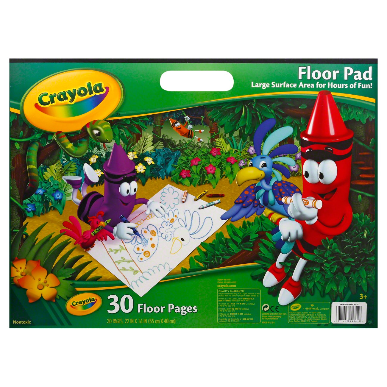Crayola Giant 30-Page Coloring Pad, 22 x 16 in - City Market