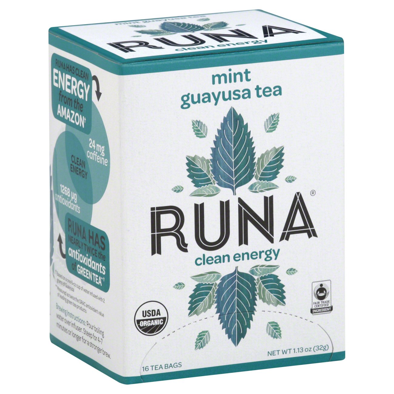 guayusa glp 1 Runa Mint Guayusa Tea