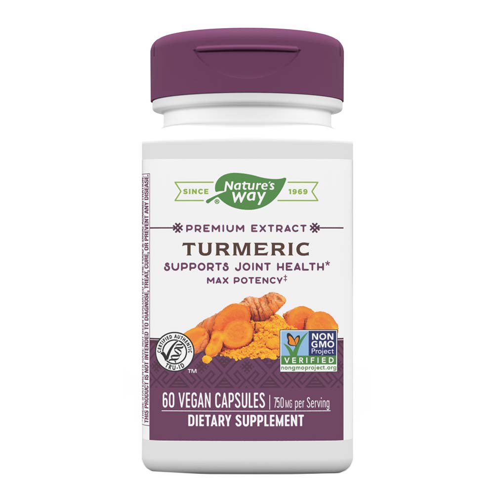 Nature's Way Max Potency Turmeric Joint Health Capsules, 60 ct