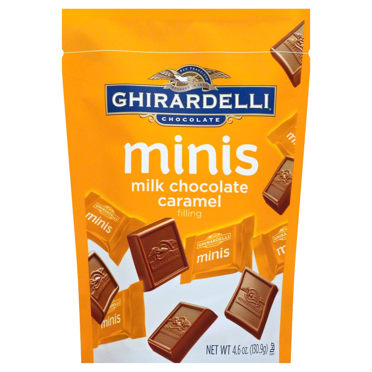 Ghirardelli Chocolate Milk Chocolate Caramel Minis - Shop Ghirardelli ...