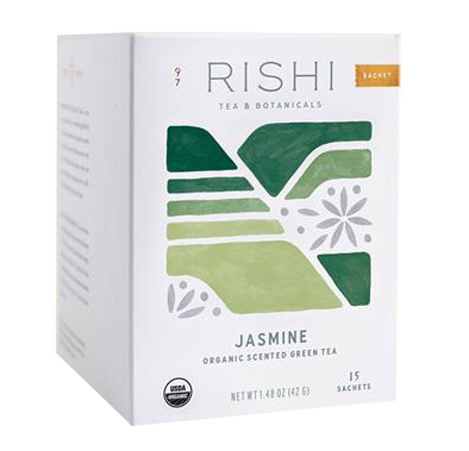 Rishi Jasmine Green Tea Sachets Shop Tea at HEB