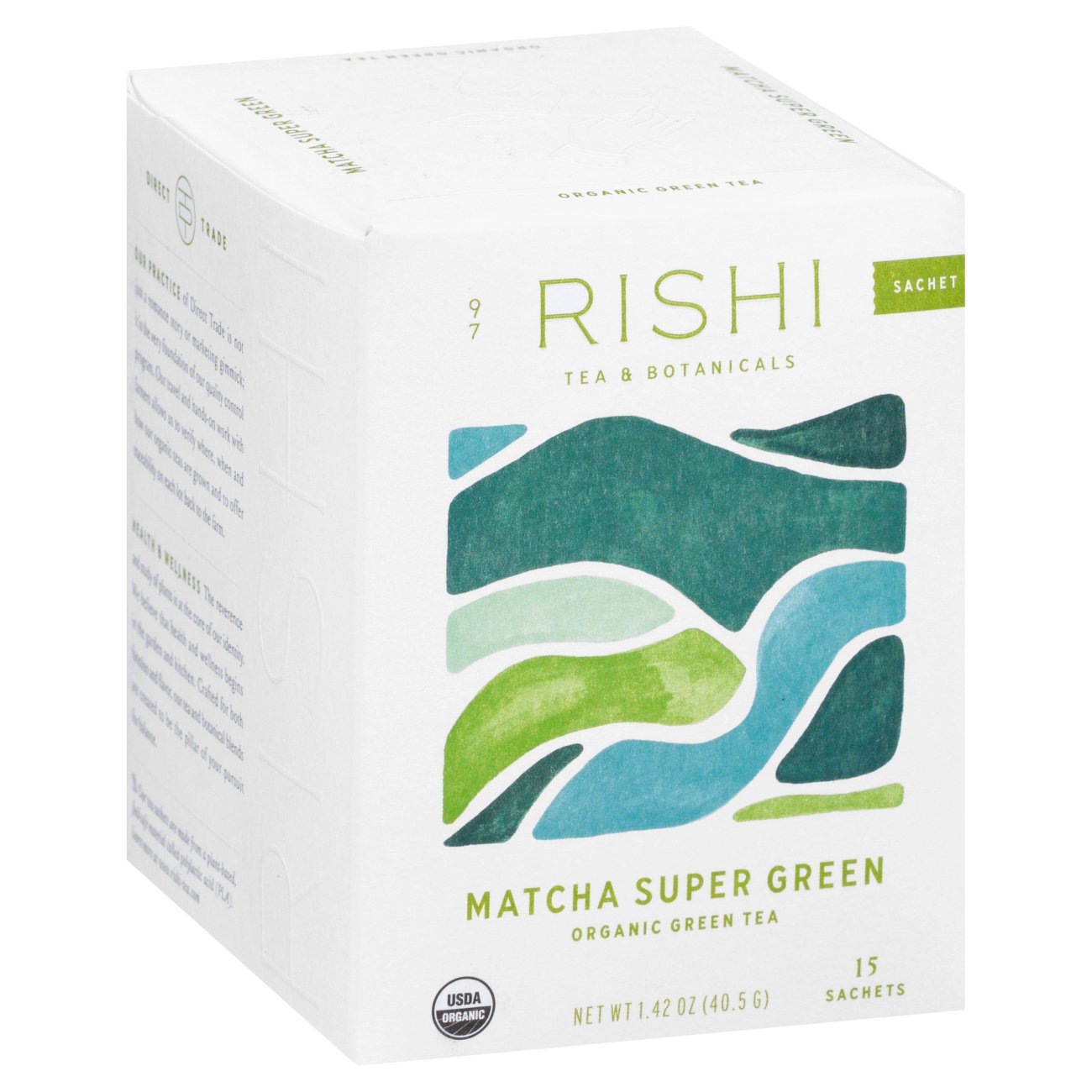 Rishi Matcha Super Green Tea Sachets Shop Tea at HEB