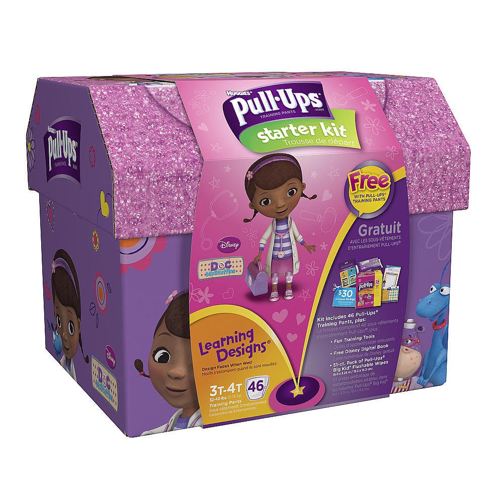Huggies Pull-Ups Starter Kit For Girls Size 3-4T Shop Training
