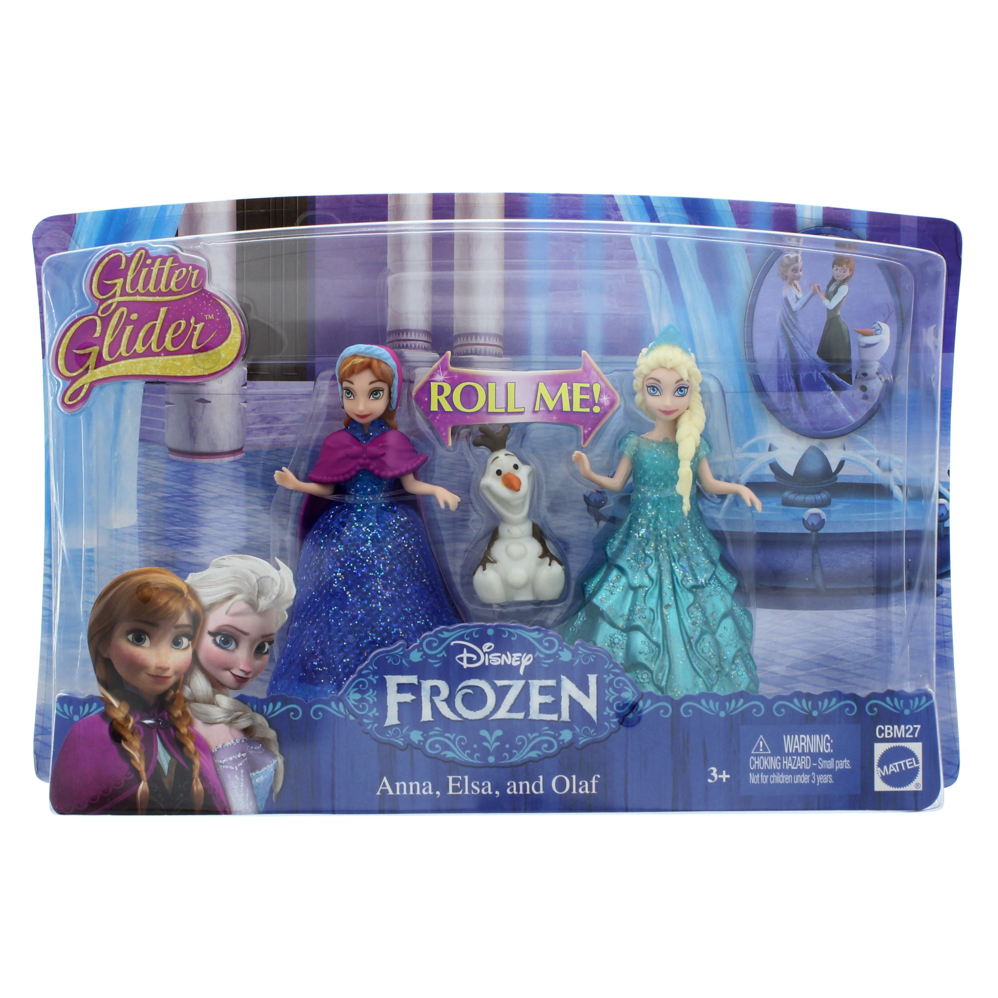 Disney Frozen Glitter Glider Anna, Elsa and Olaf Playset Shop Toys at