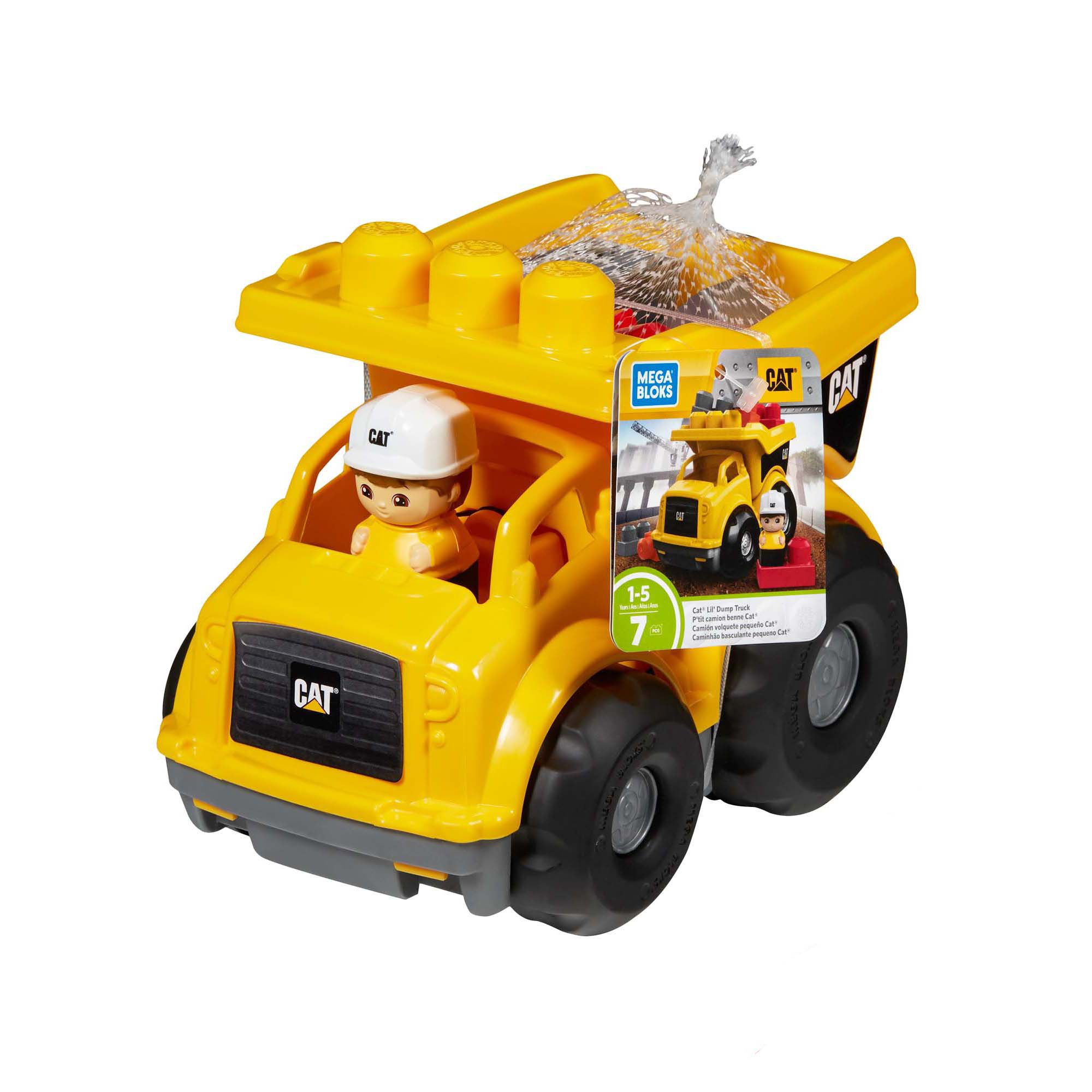 cat mega bloks truck