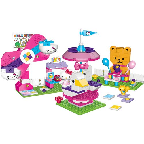 Hello Kitty Mega Bloks Fun at The Fair Amusement Park Rides10956 2014 for sale online 