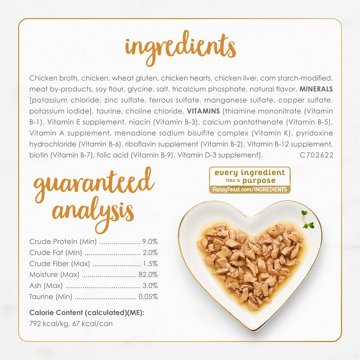 Fancy Feast Purina Gravy Lovers Gourmet Wet Cat Food - Chicken Hearts and Liver Feast