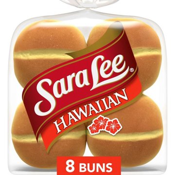Sara Lee Hawaiian Sandwich Buns, 8 ct