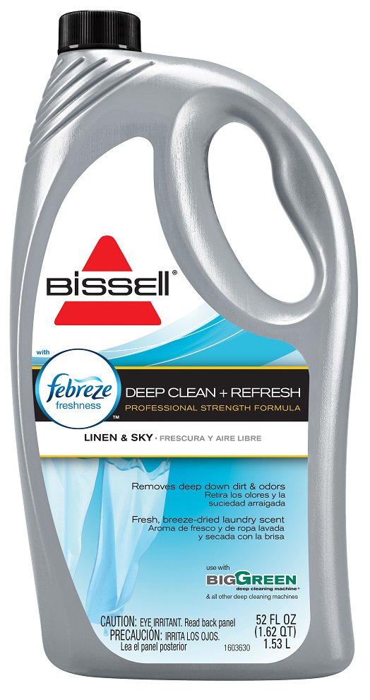 Bissell Febreze Freshness Linen & Sky Carpet Cleaner Machine Formula