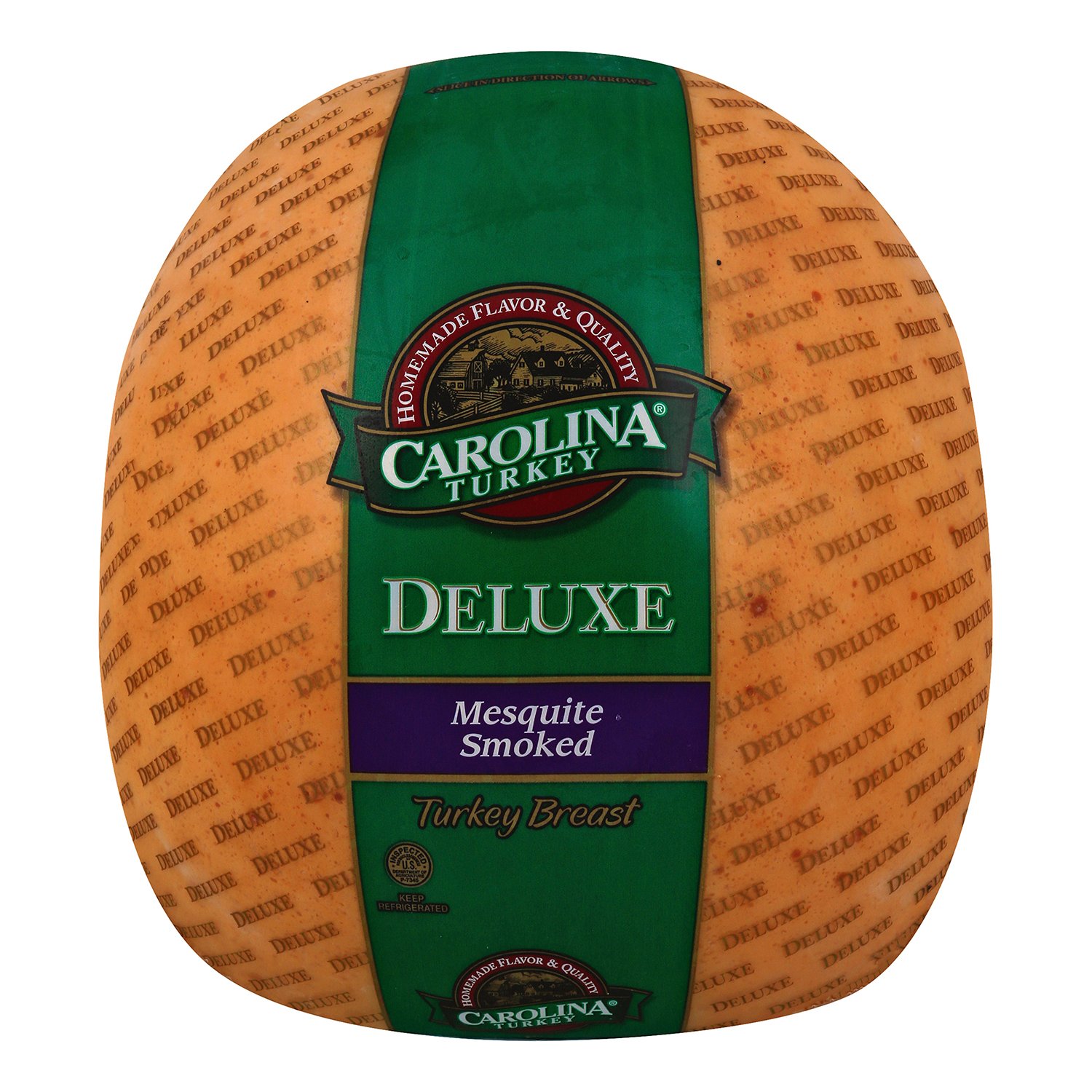 Carolina Turkey Deluxe Mesquite Smoked Turkey Breast, Sliced - Shop ...