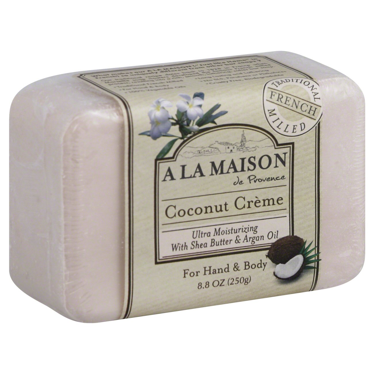 A La Maison La Maison Bar Soap Coconut Creme Shop Hand & bar soap at