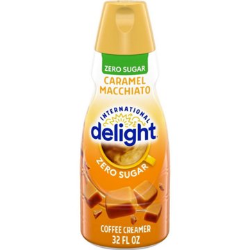 International Delight Zero Sugar Coffee Creamer - Caramel Macchiato, 32 oz