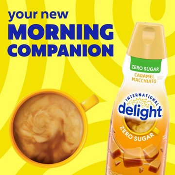 International Delight Zero Sugar Coffee Creamer - Caramel Macchiato, 32 oz