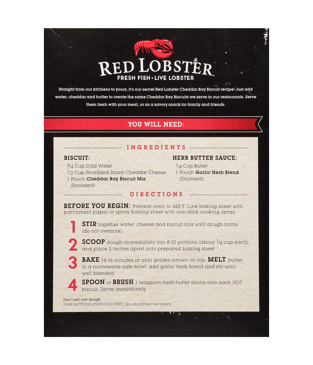Red Lobster Cheddar Bay Biscuit Mix; image 4 of 6