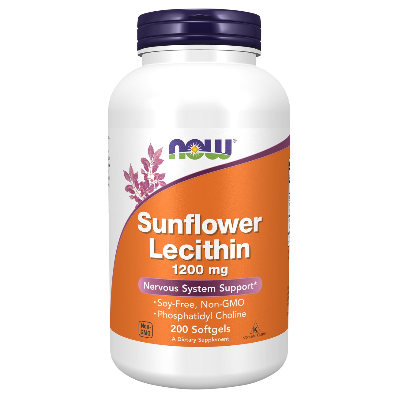 NOW Sunflower Lecithin 1200 mg Softgels Shop Diet & Fitness at HEB