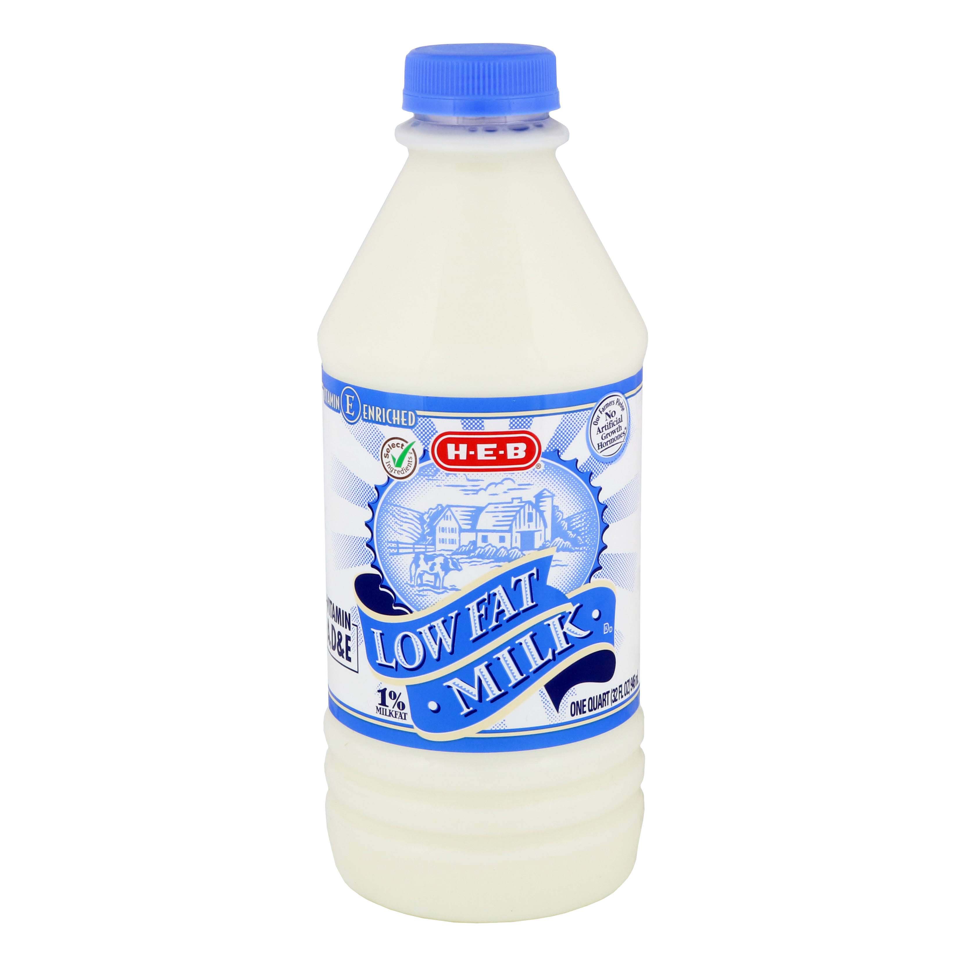 H-E-B Low-Fat 1% Milk - Shop Milk At H-E-B