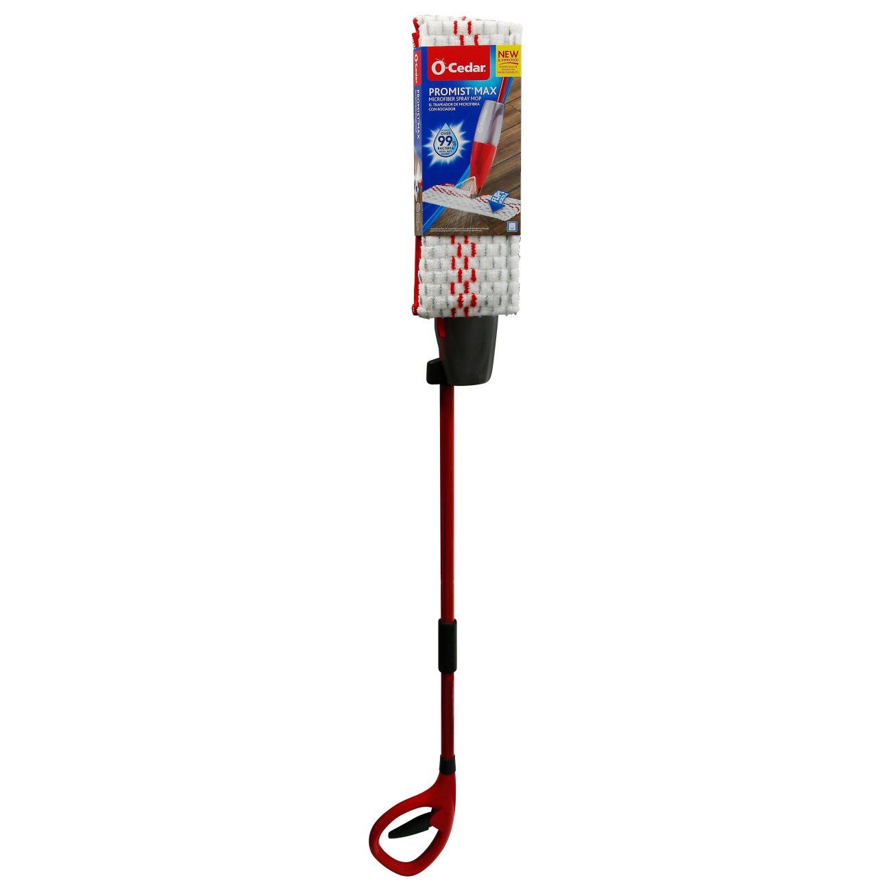 O-Cedar ProMist MAX Microfiber Spray Mop, Red –