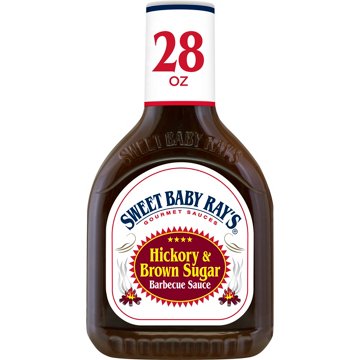 Sweet Baby Ray's Hickory & Brown Sugar Barbecue Sauce, 28 oz