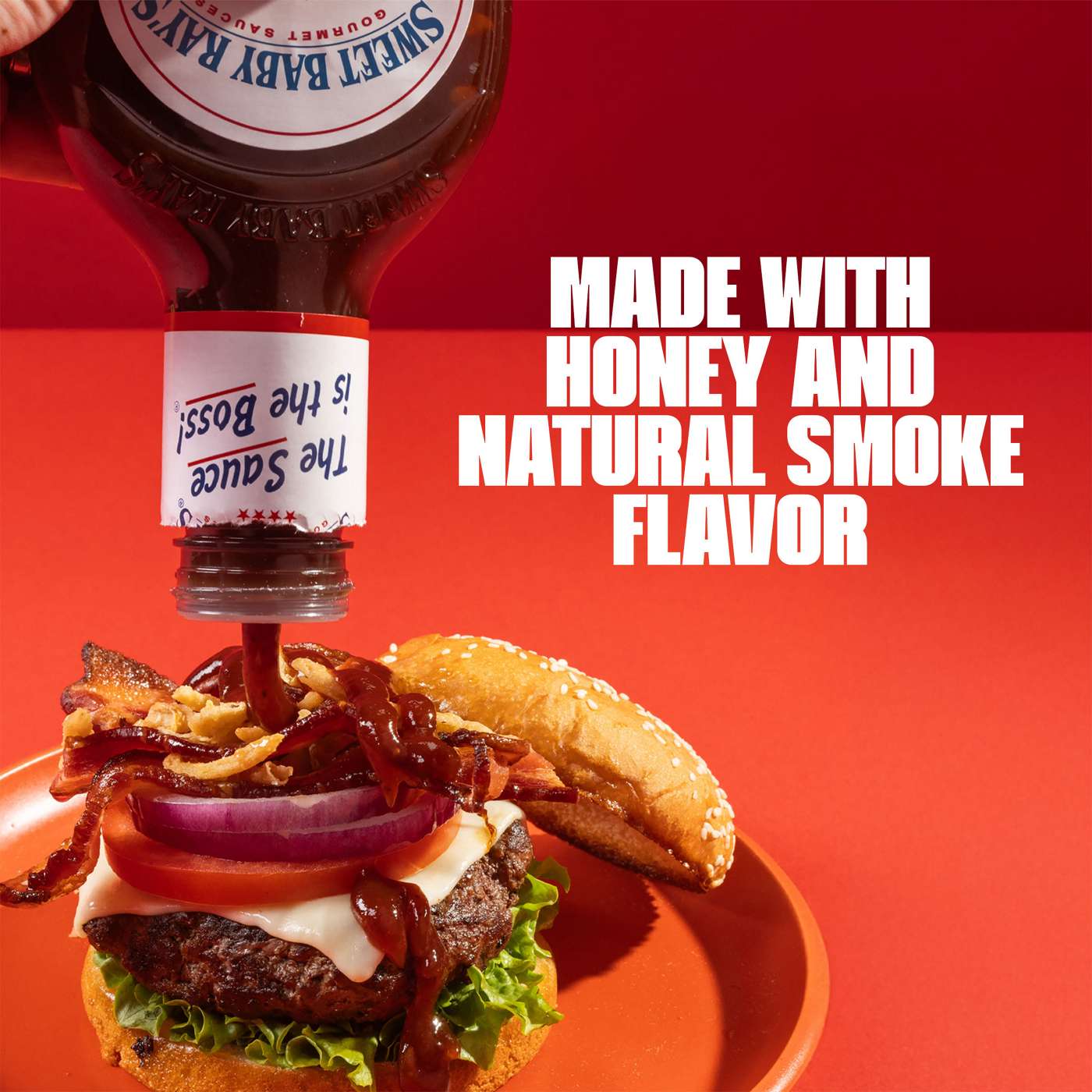 Sweet Baby Ray's Honey Barbecue Sauce; image 4 of 9