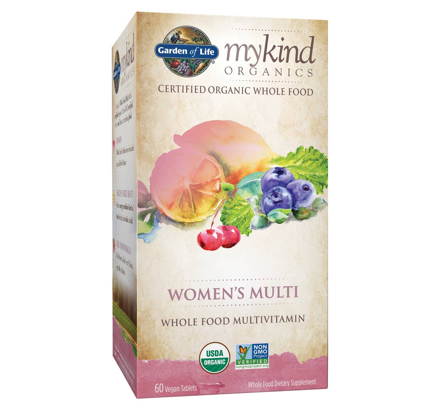 Garden of Life mykind Organics Women's Multivitamin Tablets; image 1 of 2