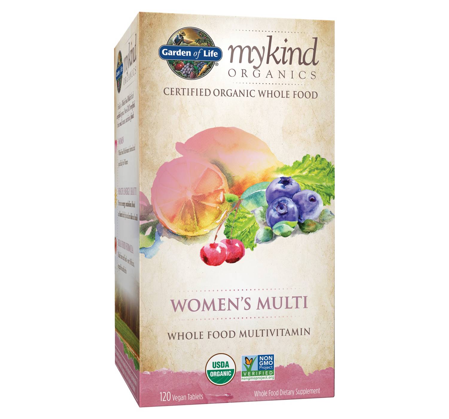 Garden of Life mykind Organics Women's Multivitamin Tablets; image 1 of 2