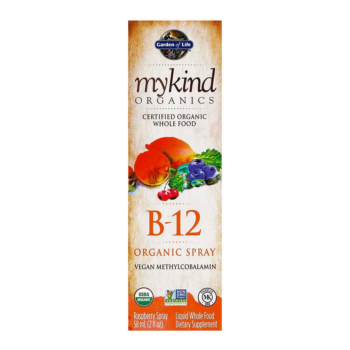 Garden of Life Mykind Organics B-12 Organic Vitamin B12 Spray view 4