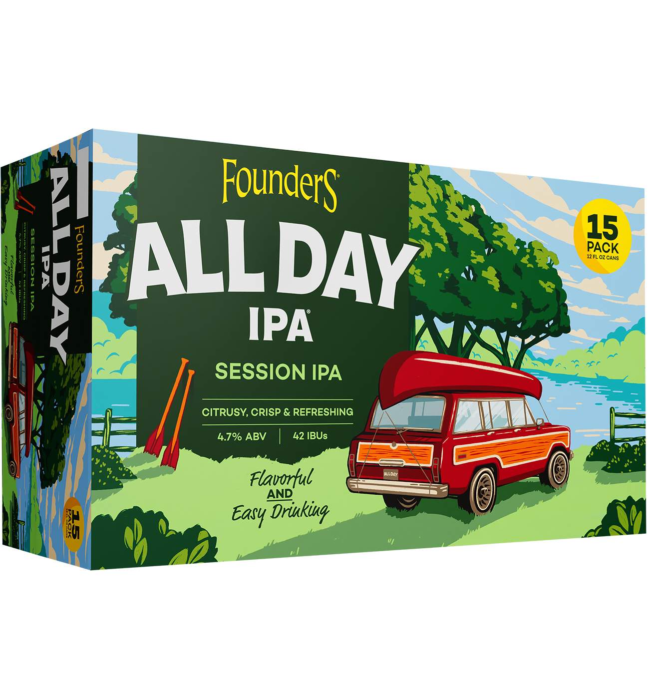 Founders All Day Indian Pale Ale Beer 15 pk Cans; image 4 of 4
