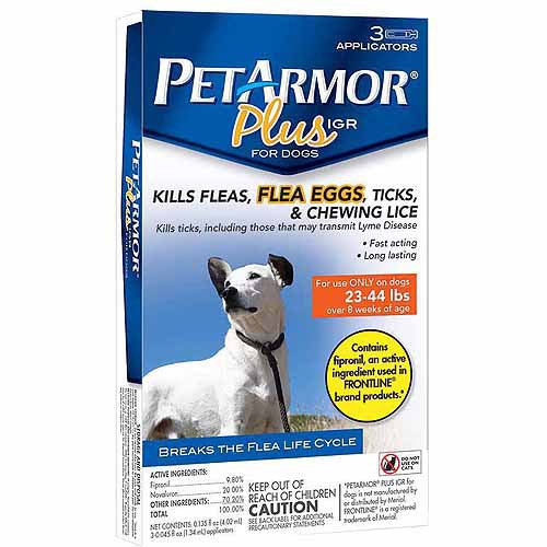 PetArmor Plus Flea Control for Dogs 2344 LBS Shop Flea & tick