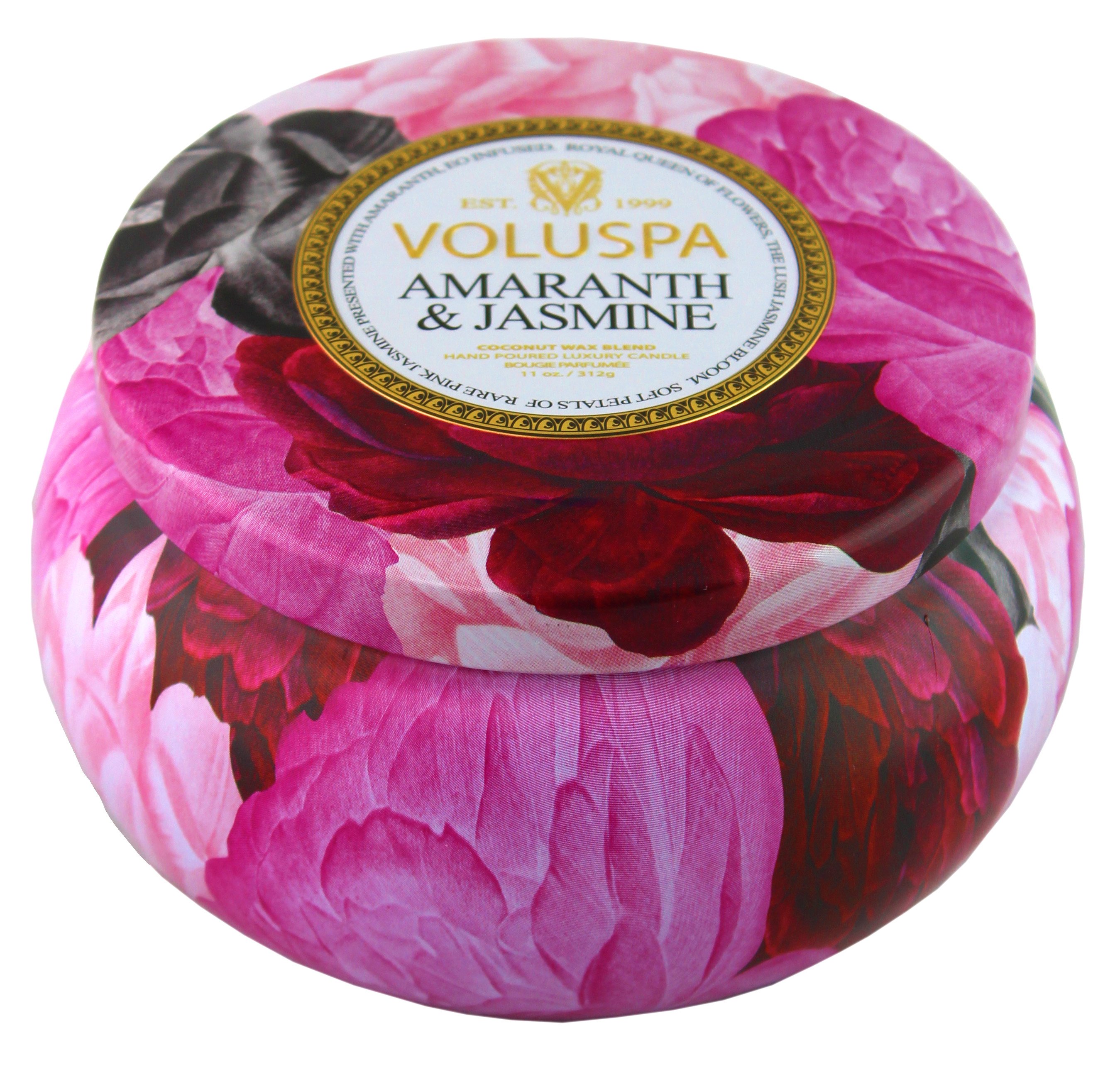 VOLUSPA Voluspa 2 Wick Tin Amaranth Jasmine Shop Candles at HEB