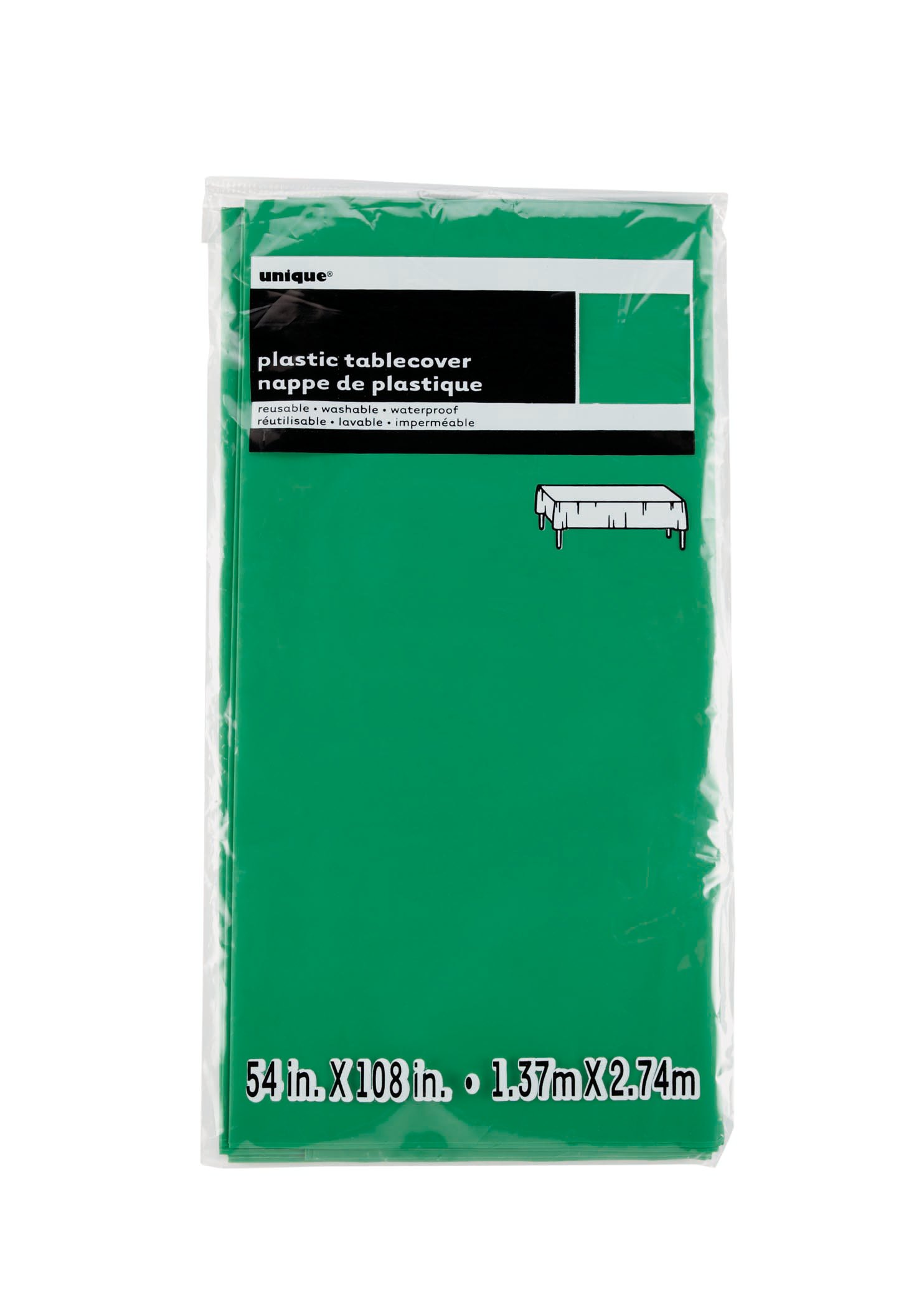 Unique Emerald Green Table Cover 54X10 Shop Party Decor at HEB