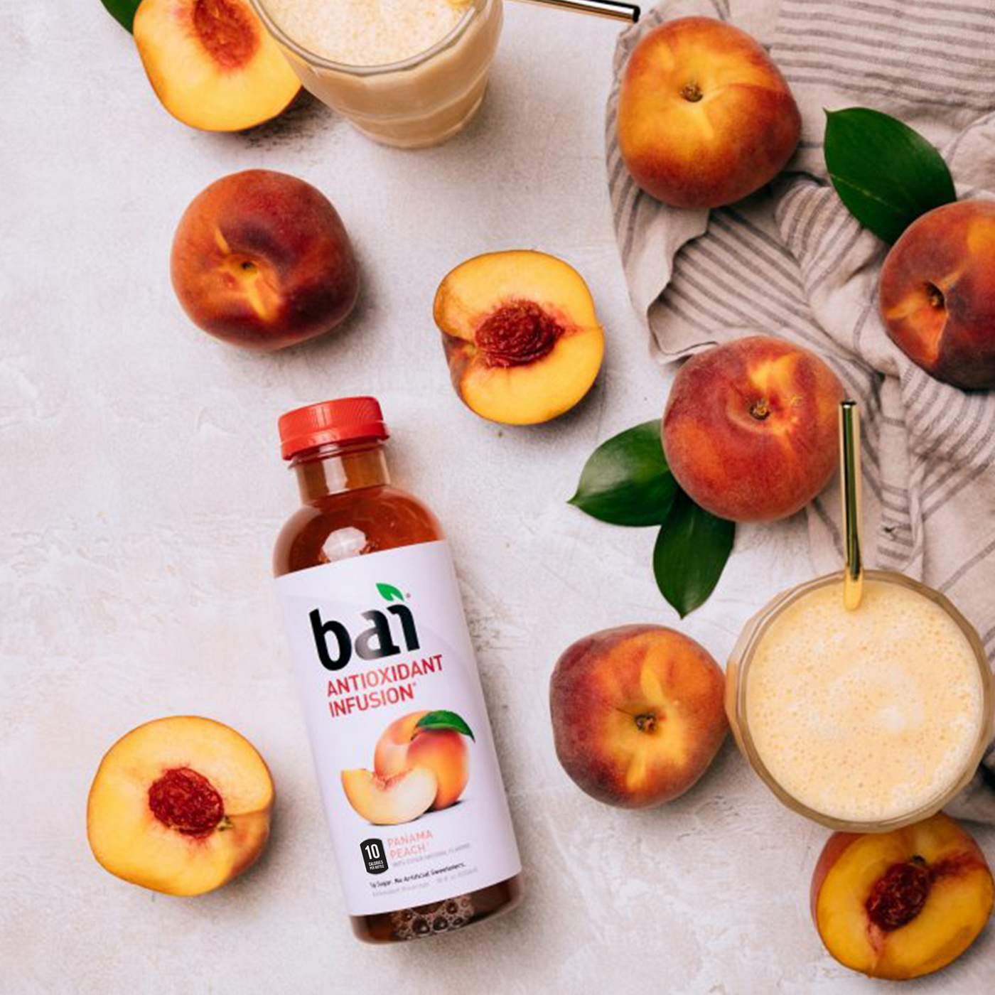 Bai 5 Antioxidant Infusions Panama Peach Beverage; image 4 of 4