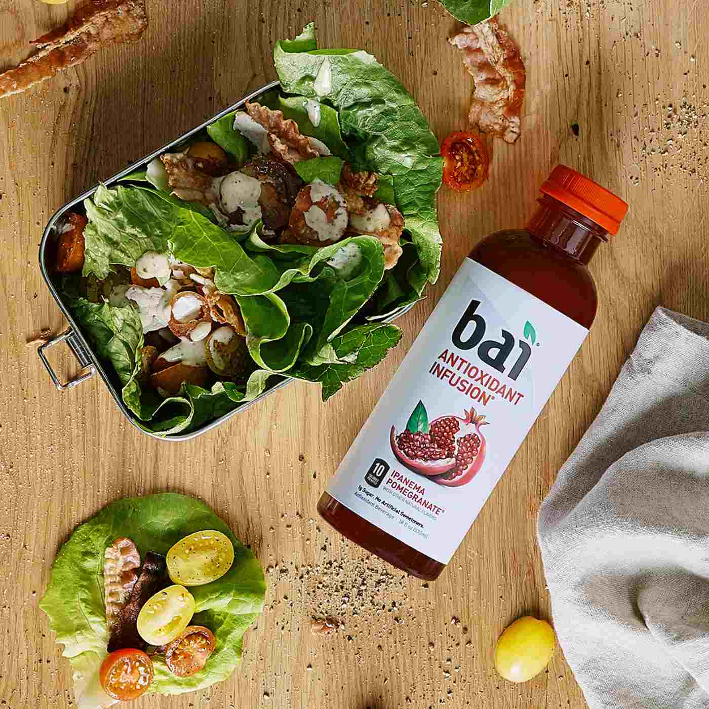 Bai 5 Antioxidant Infusions Ipanema Pomegranate Beverage Shop Juice