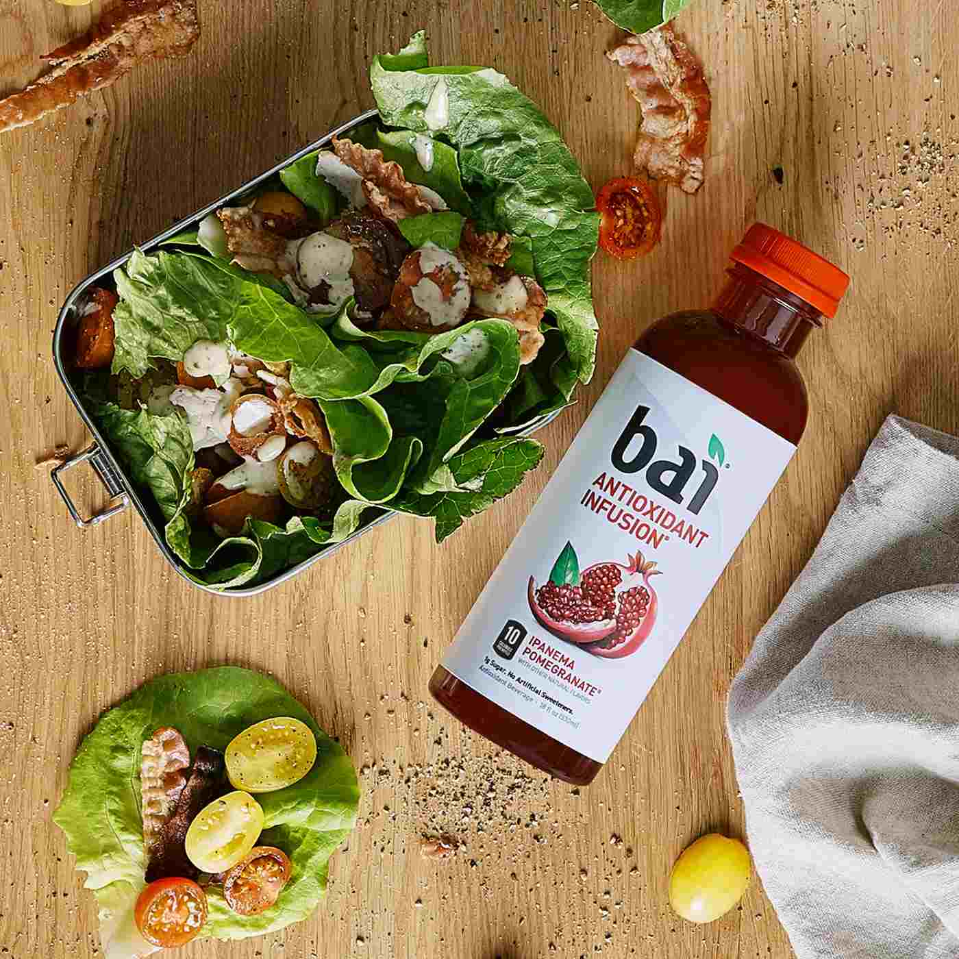 Bai 5 Antioxidant Infusions Ipanema Pomegranate Beverage; image 3 of 4