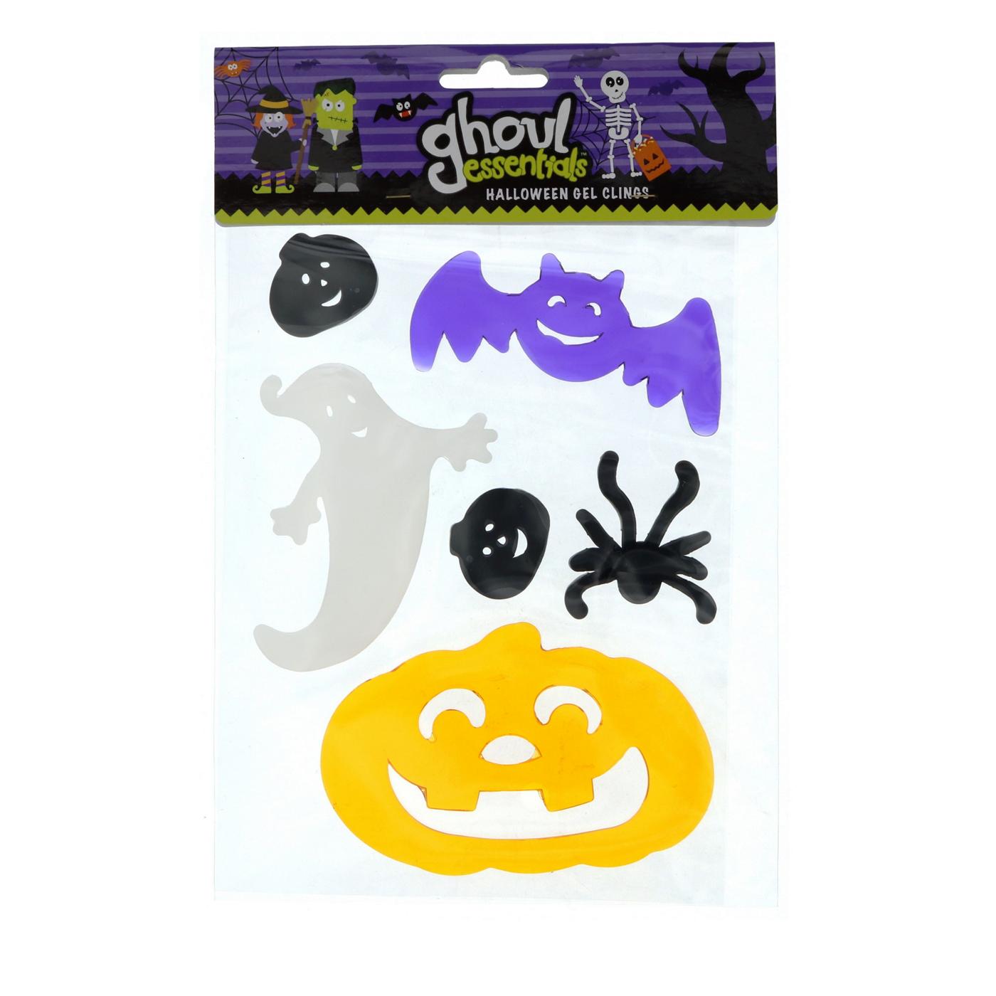 Ghoul Essentials Assorted Halloween Gel Window Clings; image 2 of 3